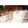 Silver Aluminum Magnetic Vase | Table Decorations
