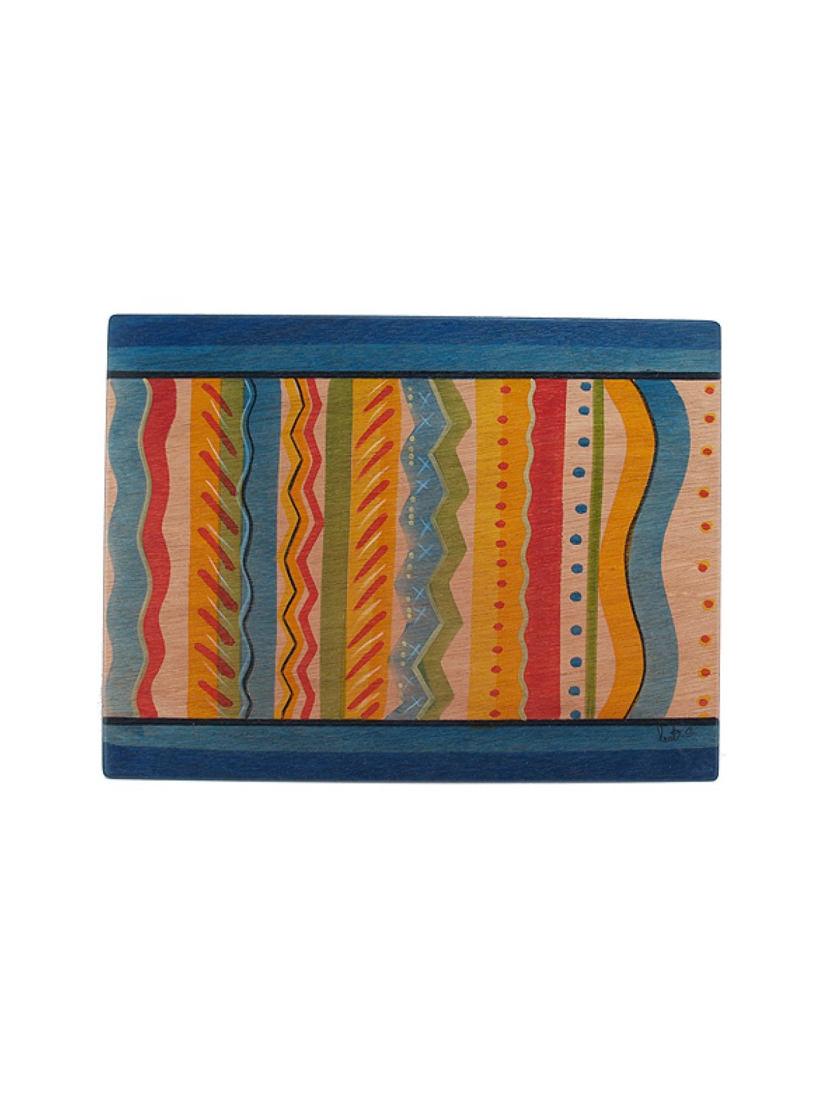Set de table rectangulaire Etno par Kakadu Art | Décorations de table