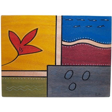 Rectangular Placemat Mati by Kakadu Art | Table Decorations
