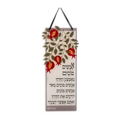 Dorit Judaica Lucite Wall Hanging Colorful... | Wall Hangings by Dorit