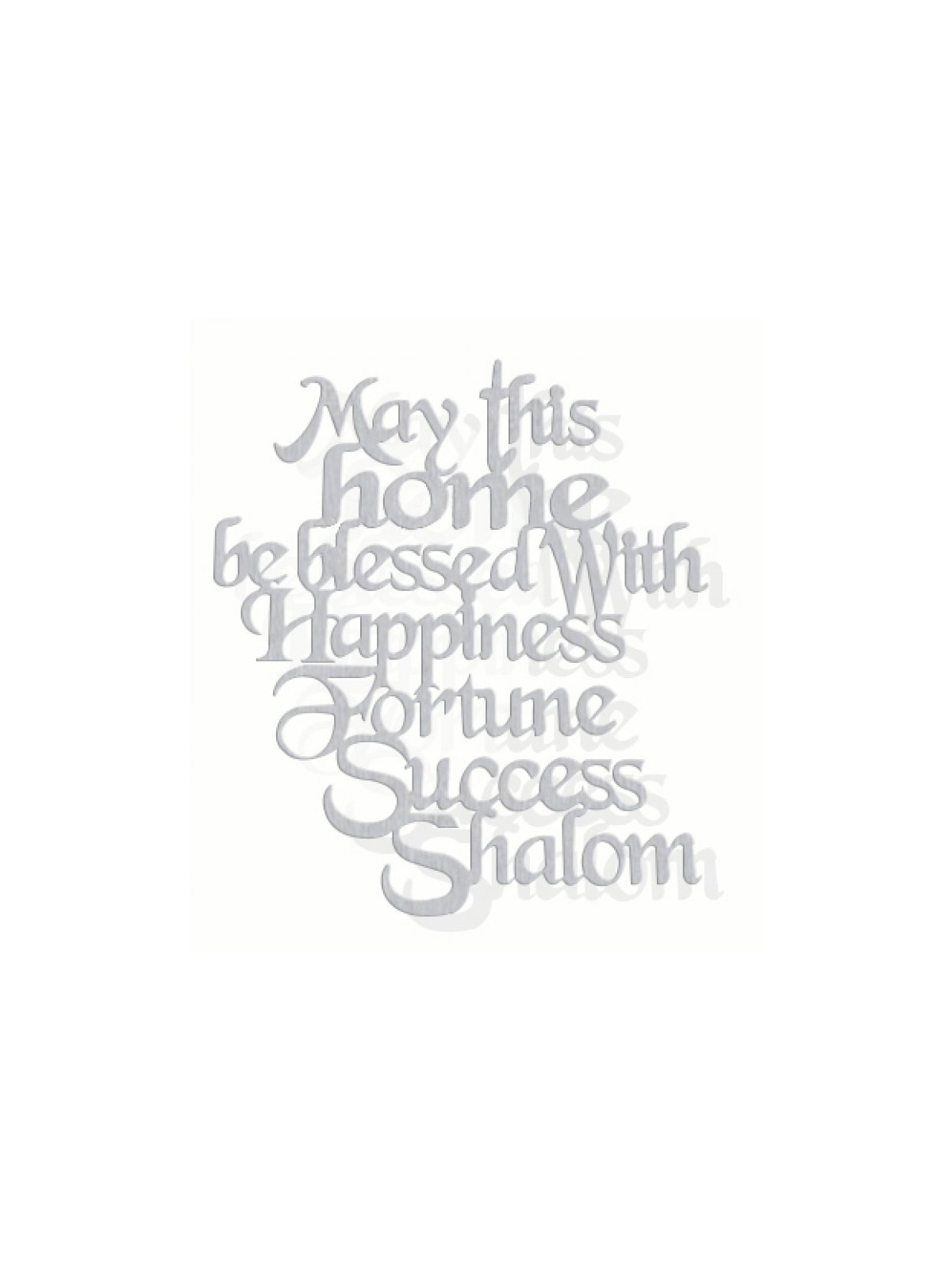 Dorit Judaica Elegant Floating Letters Wall... | *Overstock & Specials