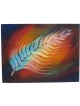 Rectangular Placemat White Plume by Kakadu Art | Table Decorations
