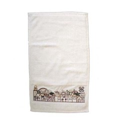 Yair Emanuel Cotton Netilat Yadayim Hand Towel ... | Towels by Emanuel