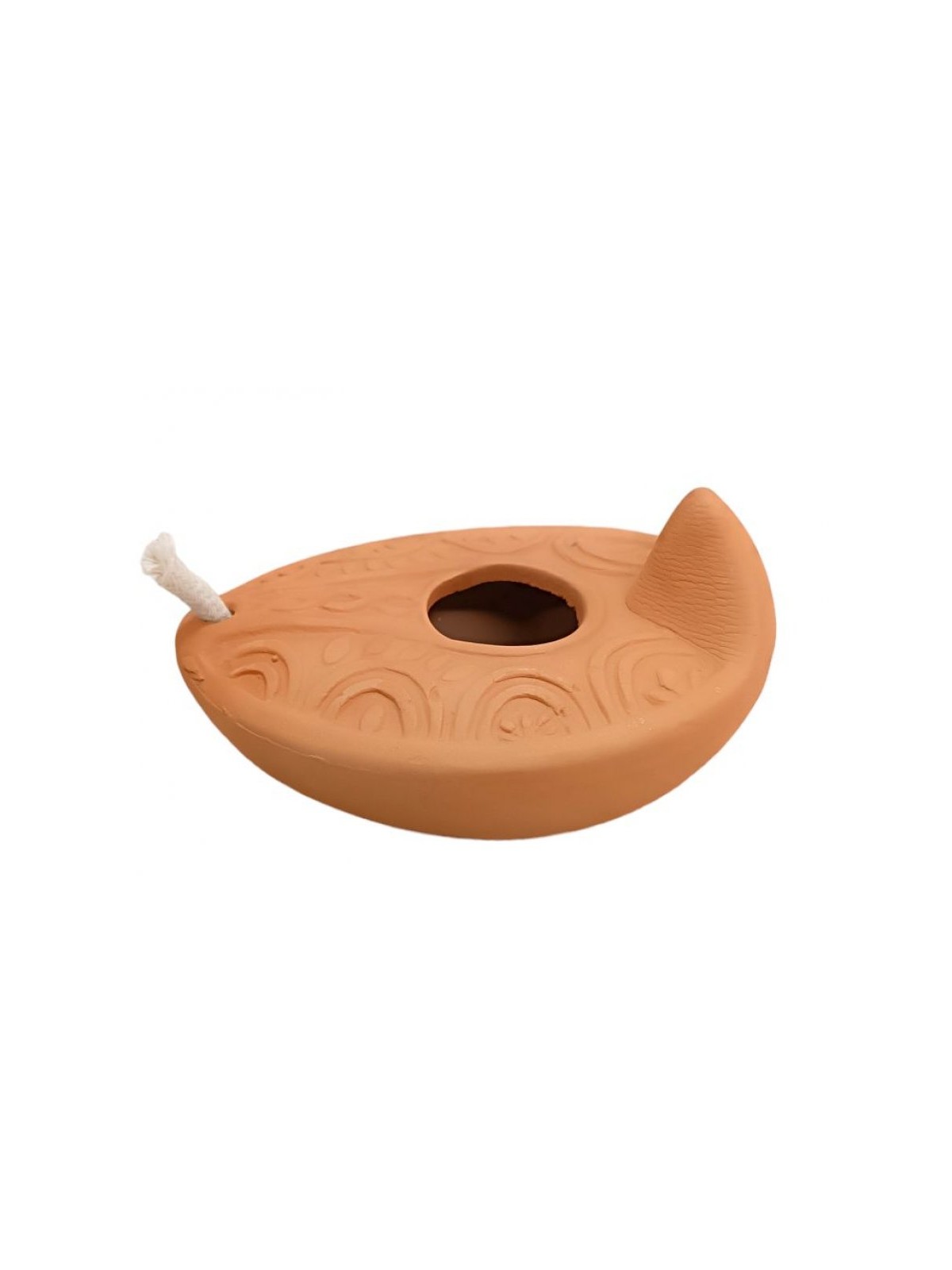 Replica of Ancient Biblical Clay Oil Lamp Decor... | House Decorations