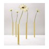 Golden Aluminum Magnetic Vase | Table Decorations