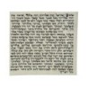 Large Kosher Mezuzah Scroll Sefardi Version