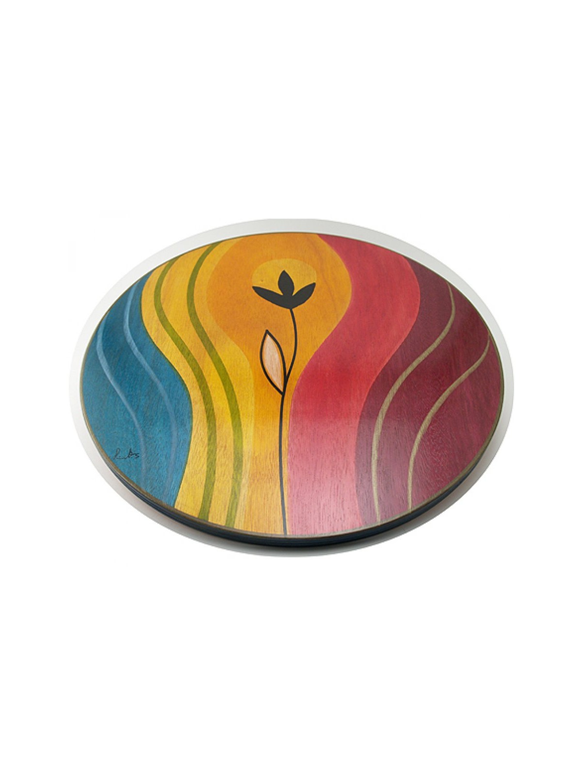 Lazy Susan Sunset by Kakadu Art | Table Decorations