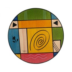 Placemat Modernini עגול מאת Kakadu Art | קישוטי שולחן