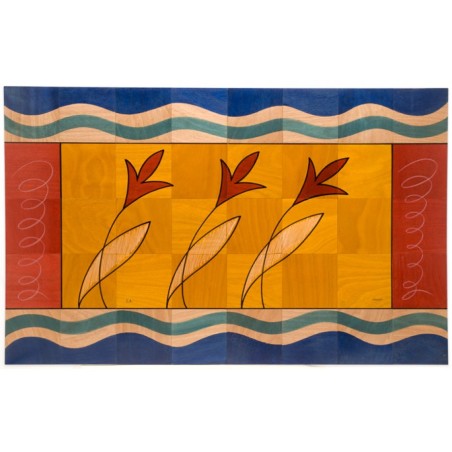 Floor Mat Peri by Kakadu Art | House Decorations