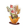 Dorit Judaica Free Standing Flowerpot with Seve... | Table Decorations