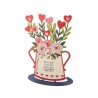 Dorit Judaica Free Standing Flowerpot in Pink A... | Table Decorations