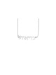 Fashionable Hebrew Health Silver Necklace , Sterling Silver Family Nec