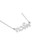 Stylish Cursive Hebrew Silver Necklace , Tu B'Av Gifts , Israeli Judai