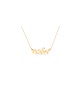 Stylish Cursive Hebrew Silver Necklace , Tu B'Av Gifts , Israeli Judai