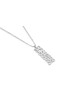 Hebrew Letter Stylish Necklace , Sterling Silver Family Necklaces , Is