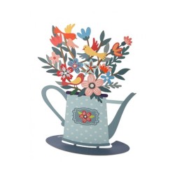 Dorit Judaica Arrosoir coloré sur pied... | Décorations de table