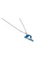 Enameled Hebrew Letter Pendant , Colorful Name Necklaces , Israeli Jud