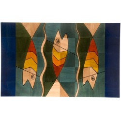 Floor Mat Yinish Yangish by Kakadu Art | House Decorations