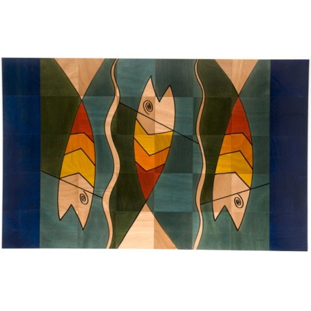 מחצלת רצפה Yinish Yangish מאת Kakadu Art | קישוטים לבית