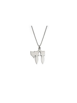 Clean Chai Sterling Silver Pendant , Sterling Silver Family Necklaces