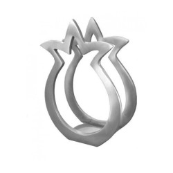 Yair Emanuel Aluminum Napkin Serviette Holder P... | Table Decorations