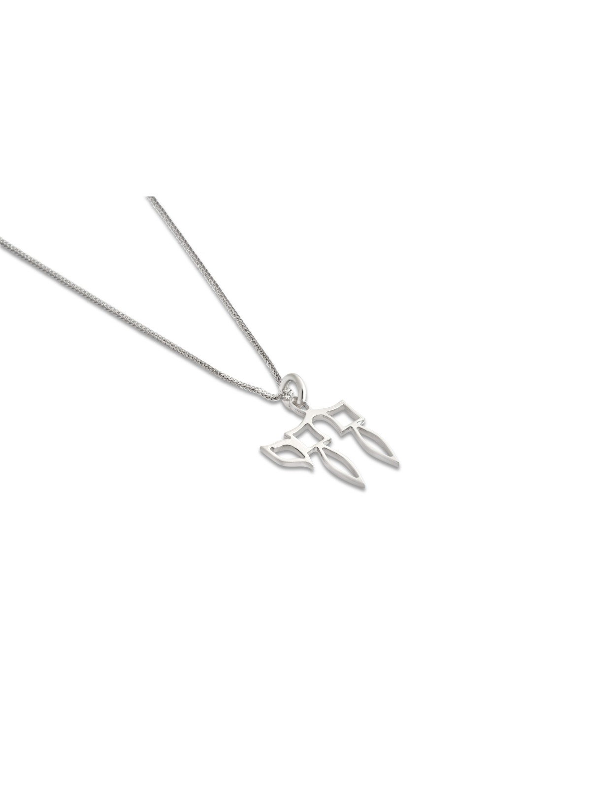 925 Sterling Silver Cut-Out Pendant , Sterling Silver Family Necklaces