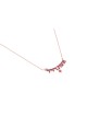 Woman of Valor and Crystal Bead Necklace , Sterling Silver Family Neck