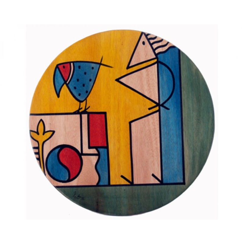 Round Placemat Composi by Kakadu Art | Table Decorations