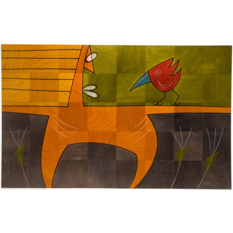 Floor Mat Pose by Kakadu Art | House Decorations