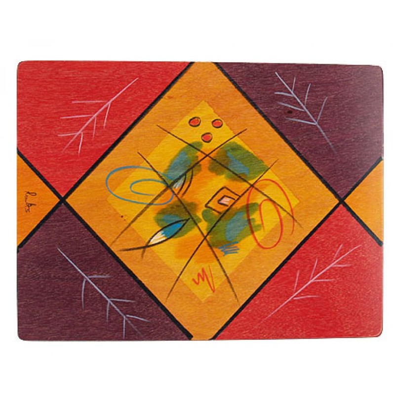 Rectangular Placemat Dream Field by Kakadu Art | Table Decorations
