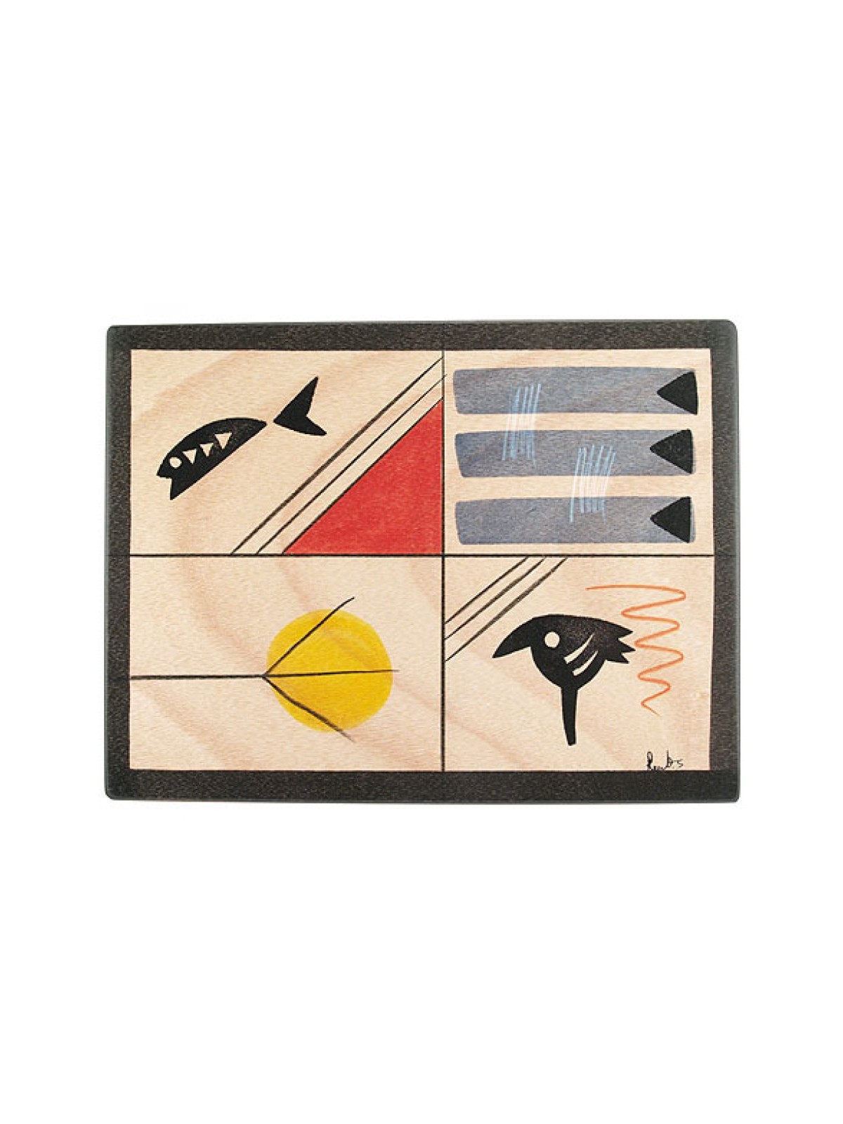 Rectangular Placemat Teva by Kakadu Art | Table Decorations