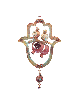 Delicate Romantic Hamsa With a Sweet Tiny Birds &  , Jewish Wedding Gi