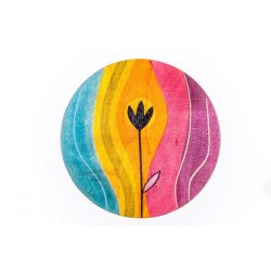 Round Placemat Sunset by Kakadu Art | Table Decorations