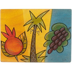 Rectangular Placemat Holy Triple by Kakadu Art | Table Decorations