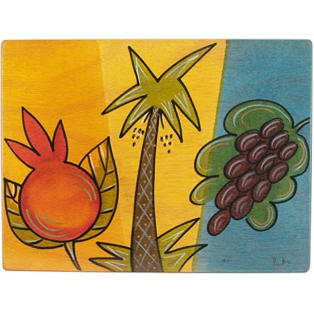Rectangular Placemat Holy Triple by Kakadu Art | Table Decorations