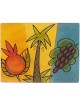 Rectangular Placemat Holy Triple by Kakadu Art | Table Decorations