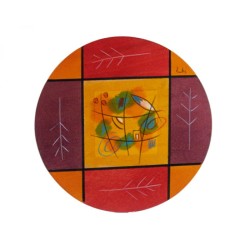 Round Placemat Dream Field by Kakadu Art | Table Decorations
