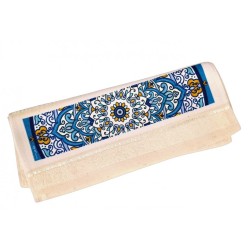 Dorit Judaica Netilat Yadayim Serviette à Main Bras Bleu... | Serviettes par Dorit