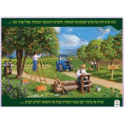 Laminated Colorful Wall Poster A Field During the Shmita ... | Posters