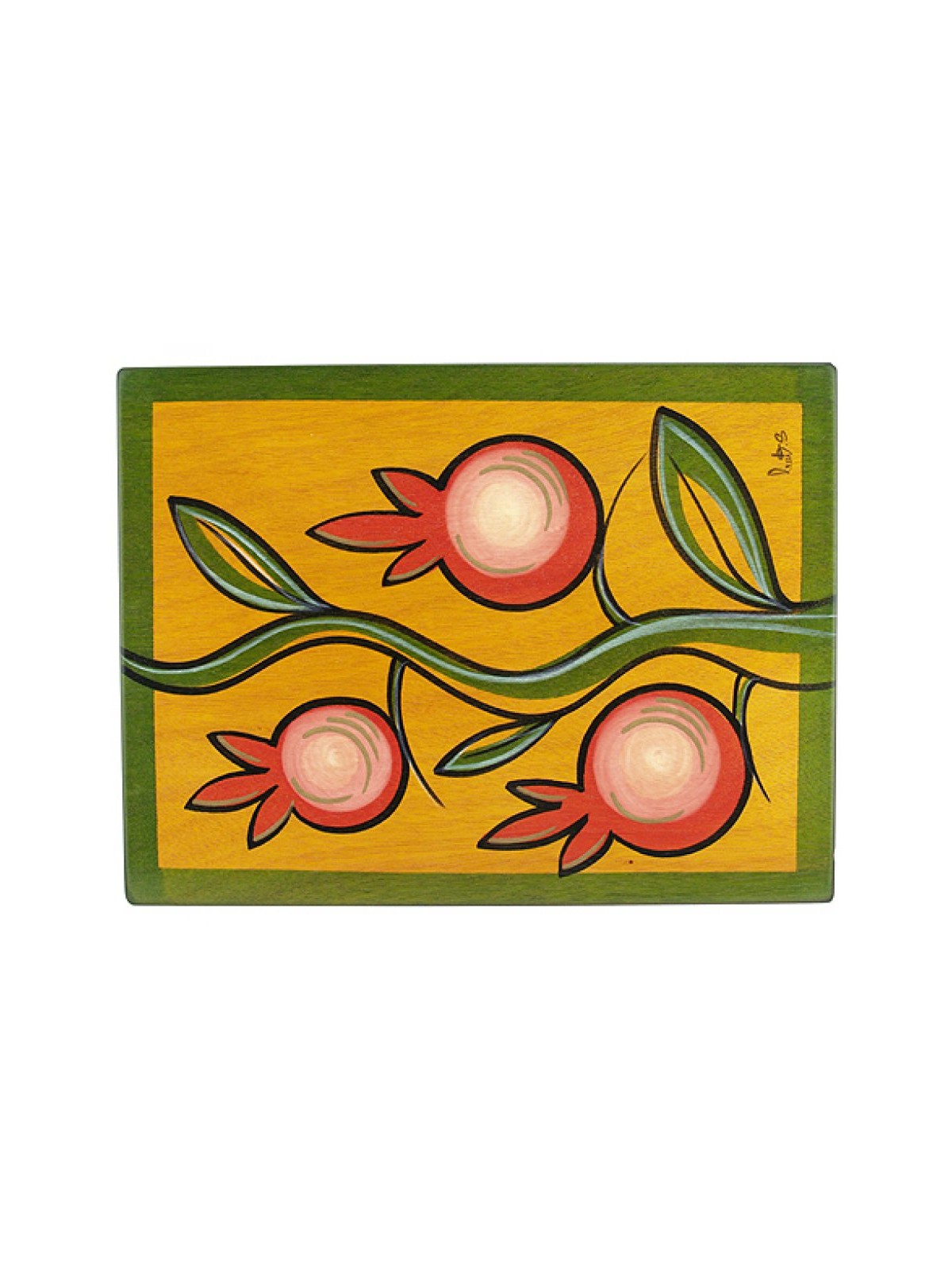Rectangular Placemat Climbing Pomegranate by Ka... | Table Decorations