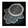 Dorit Judaica Wall Hamsa with Business Blessings Lace... | Hamsa Hands