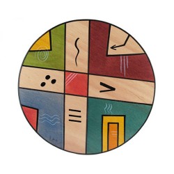 Round Placemat Mondo by Kakadu Art | Table Decorations