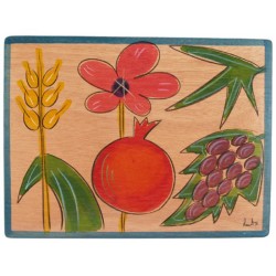 Rectangular Placemat Holy Plants by Kakadu Art | Table Decorations
