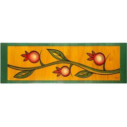 Table Runner Climbing Pomegranate by Kakadu Art | Table Decorations