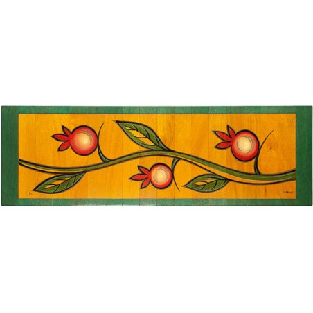 Table Runner Climbing Pomegranate by Kakadu Art | Table Decorations
