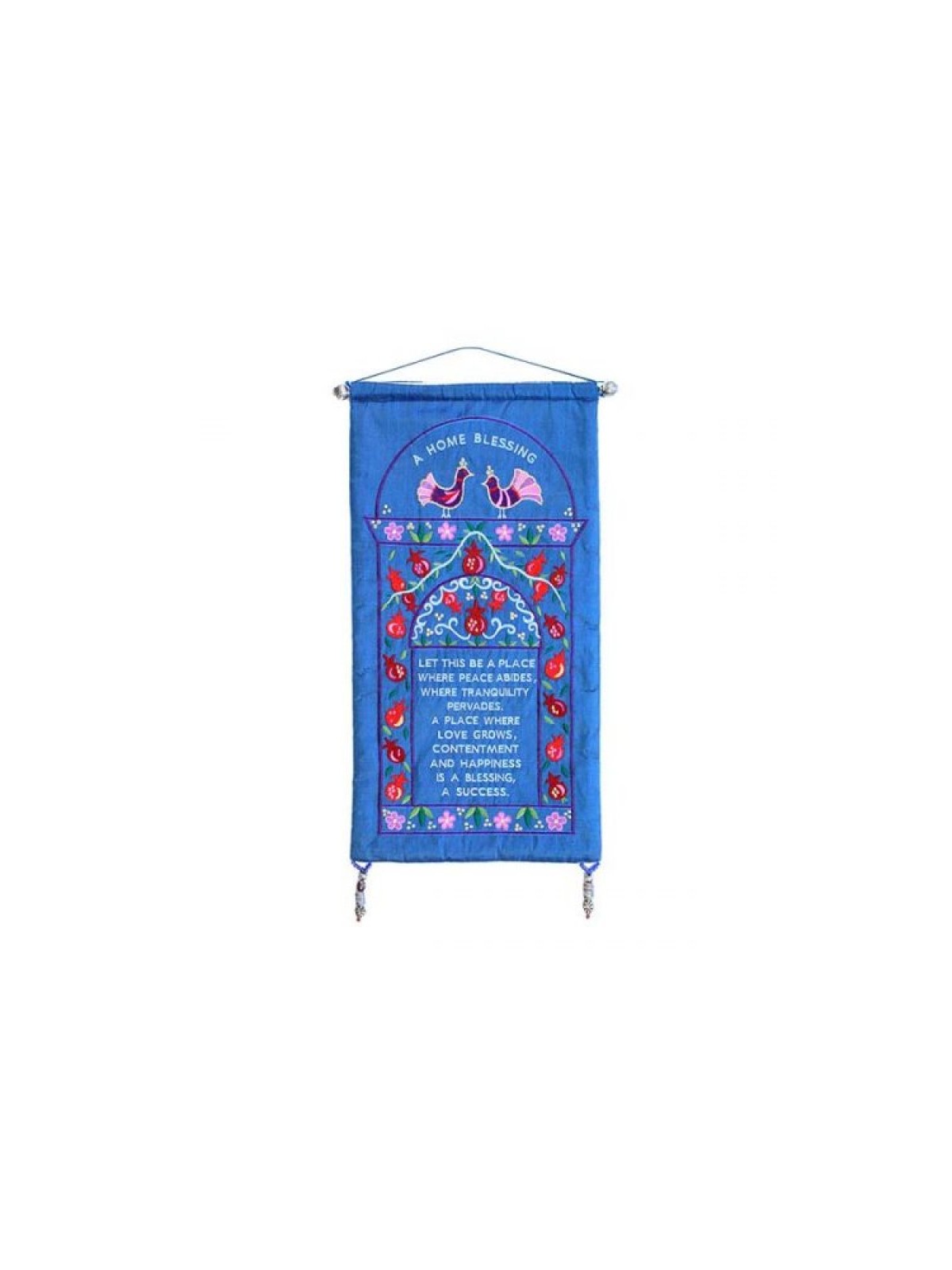 Yair Emanuel English Home Blessing with ... | Wall Hangings by Emanuel