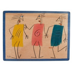 Rectangular Placemat Tipusim by Kakadu Art | Table Decorations