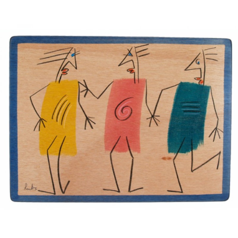 Rectangular Placemat Tipusim by Kakadu Art | Table Decorations