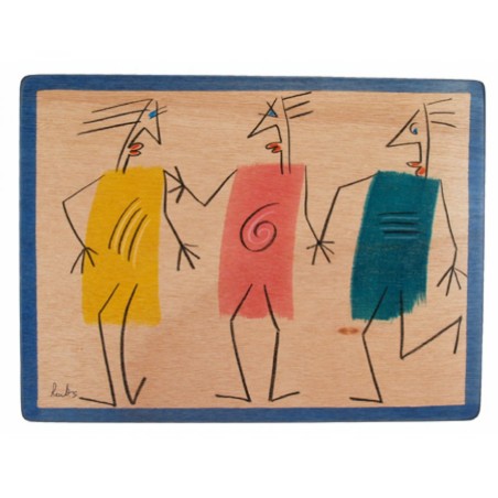 Rectangular Placemat Tipusim by Kakadu Art | Table Decorations