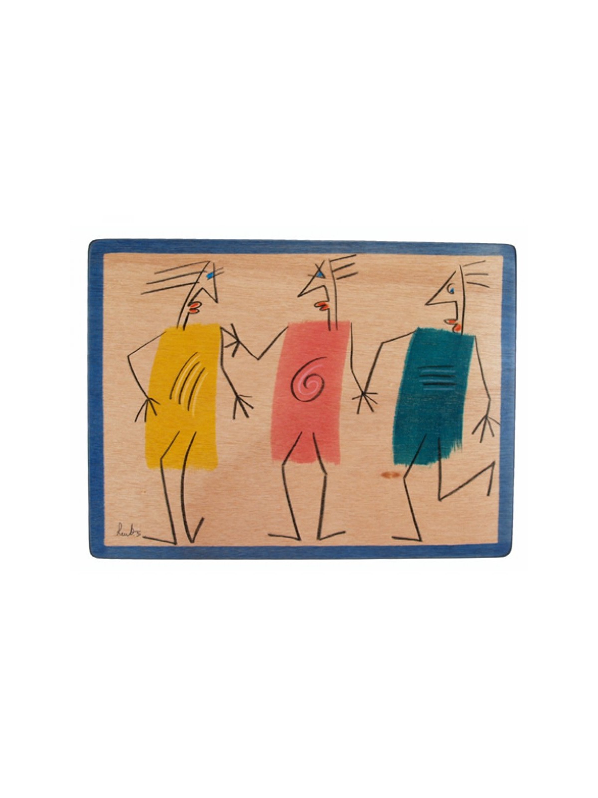 Rectangular Placemat Tipusim by Kakadu Art | Table Decorations